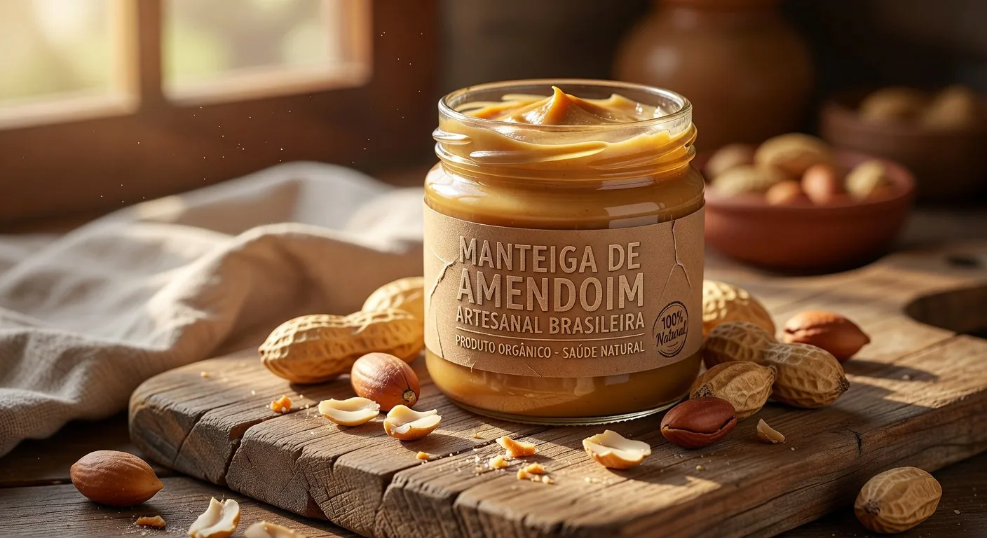 Pote de Pasta de Amendoim Integral Mandubim 1kg