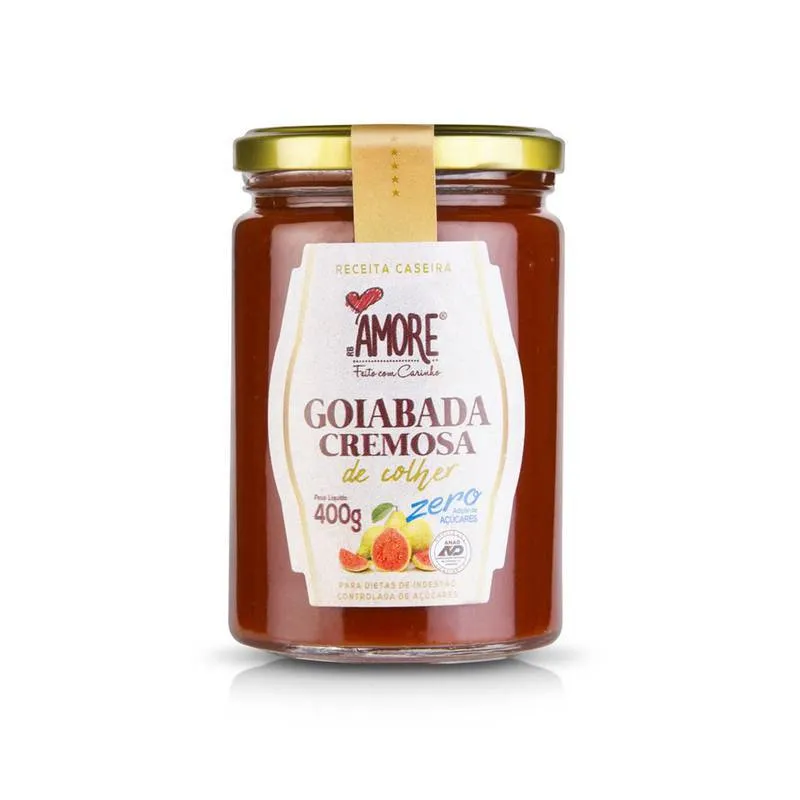 Goiabada Cremosa de Colher Zero Amore 400g
