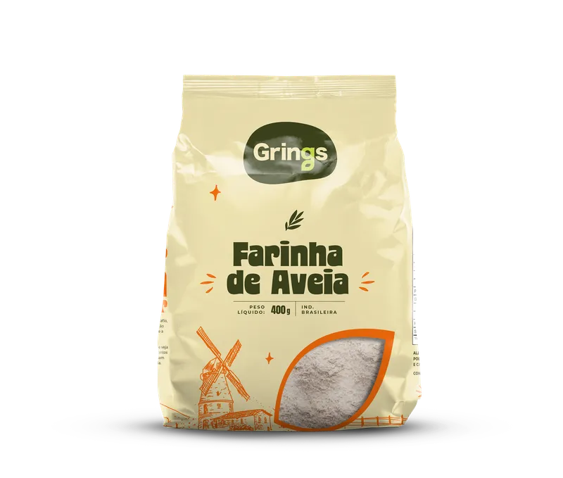 FARINHA DE AVEIA 400G GRINGS