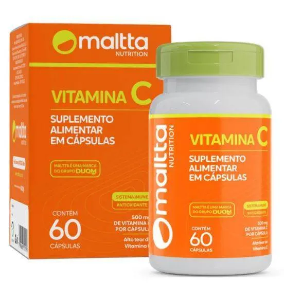 VITAMINA C 500MG CARTUCHO 60 caps Duom