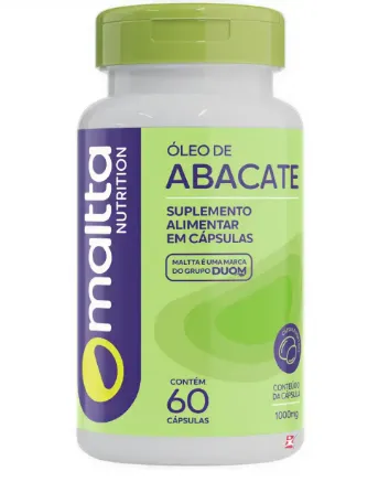 Óleo de Abacate 1000MG 60caps DUOM