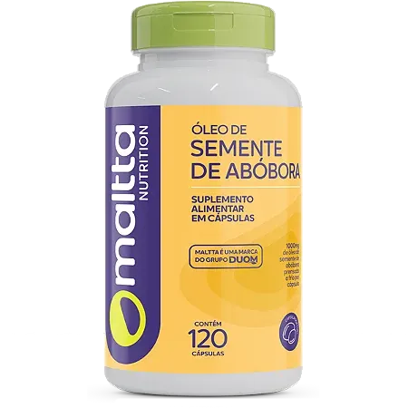 ÓLEO DE SEMENTE DE ABOBORA 120 caps DUOM