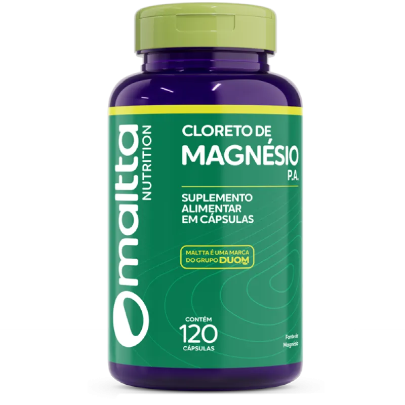 CLORETO DE MAGNÉSIO P.A. 120 caps DUOM