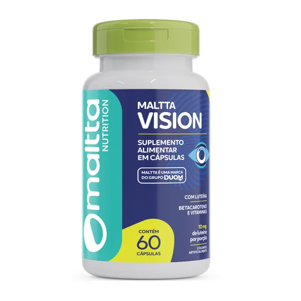 Maltta Vision (Luteína, Betacaroteno e Vitaminas) 60 caps (Duom)