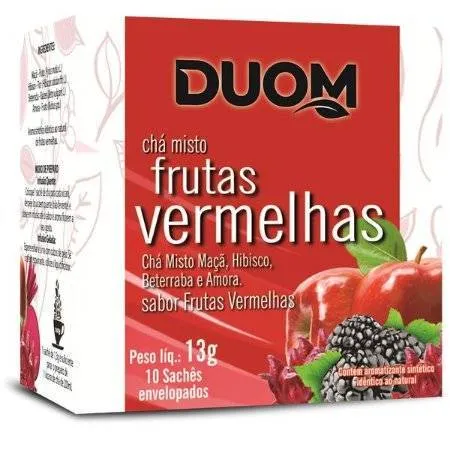 CHÁ MISTO FRUTAS VERMELHAS DUOM