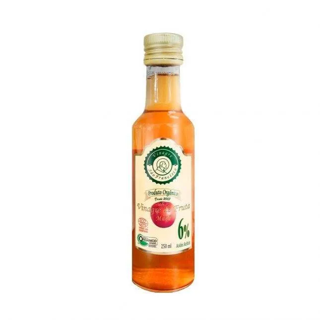 Vinagre de Maçã 6% Orgânico 250ml São Francisco