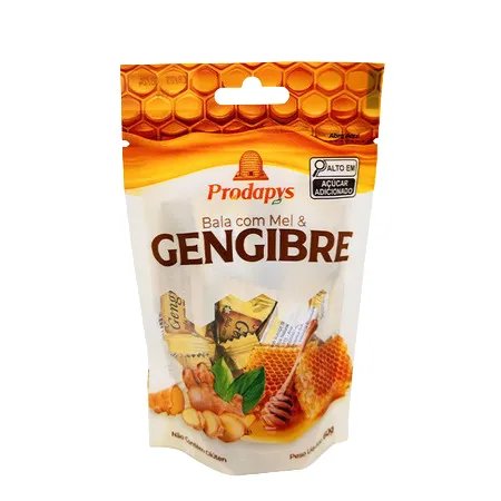 Bala de Mel &amp; Gengibre 1pct 60g Prodapys