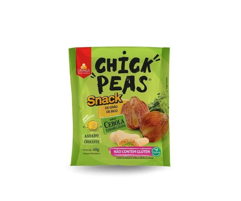 SNACK CHICK PEAS CEBOLA CARAMELIZADA