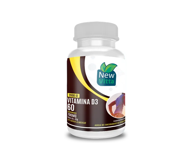 VITAMINA D3 2000UI 700MG NEW VITTA