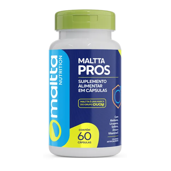 Maltta Pros (Abobora, Licopeno, Selênio, Zinco e Vit E) (Duom) 60caps