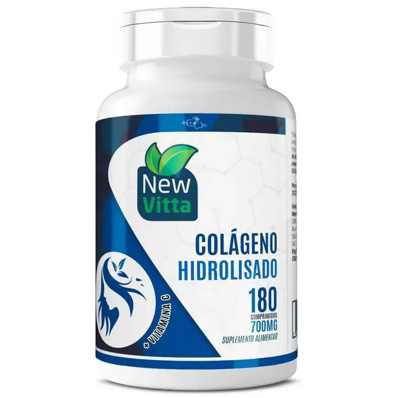 COLÁGENO HIDROLISADO 180 COMP NEW VITTA