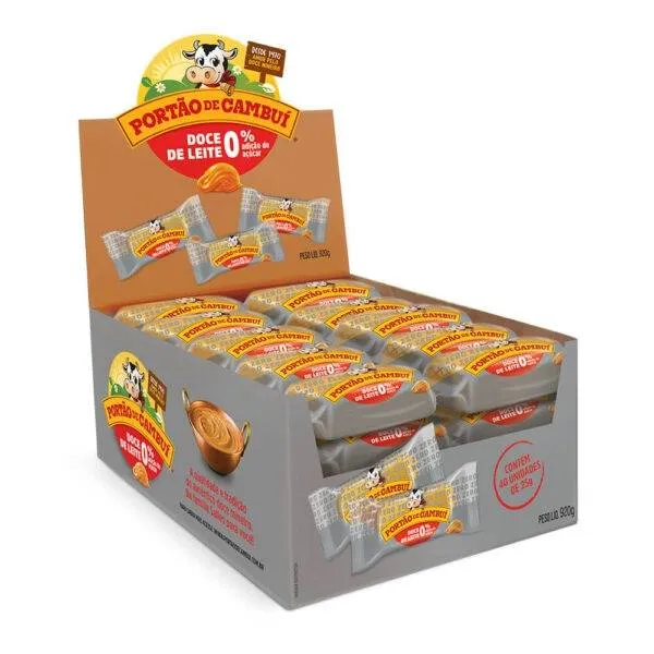 Doce de Leite Zero Açucar Display 40X23G Portão de Cambuí