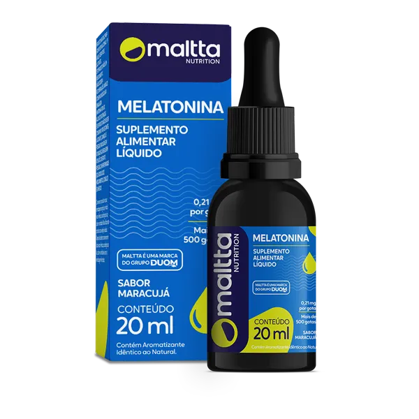 Melatonina 0,21mg em gotas 20ml Maltta (DUOM)