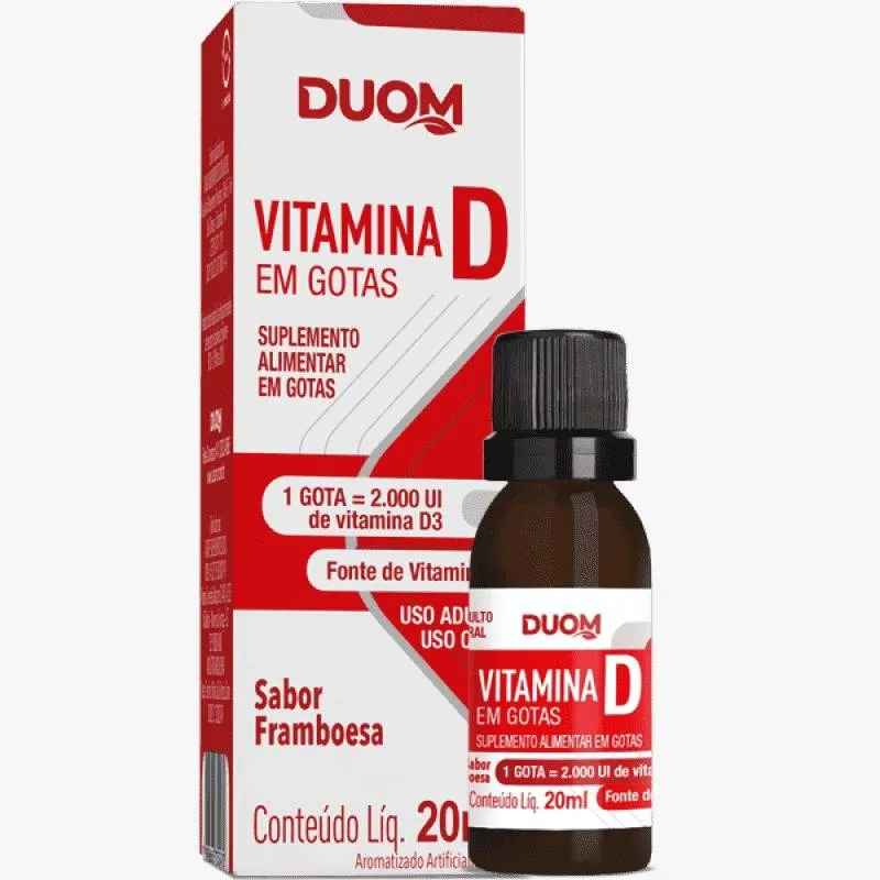 VITAMINA D3 EM GOTAS 20ML