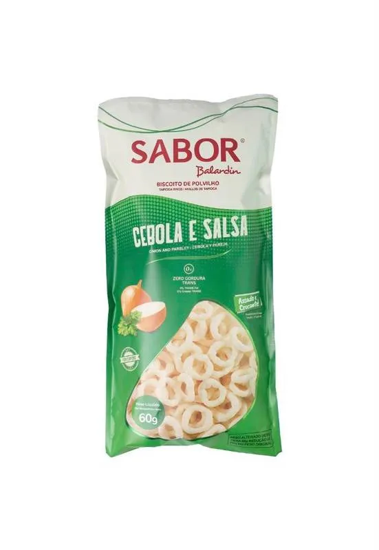 Biscoito Polvilho Cebola e Salsa 60g Balardin