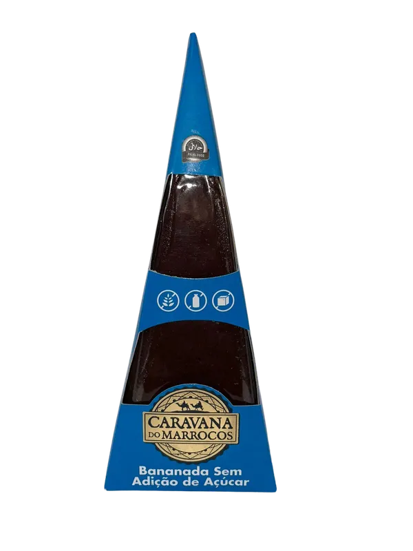 Bananada S/ ADIÇÃO DE AÇUCAR S/GLUTEN E S/ LACTOSE 250g Marrocos