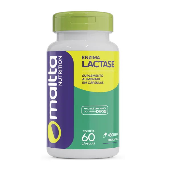 Lactase (Enzima) 4500 FCC 60caps Duom