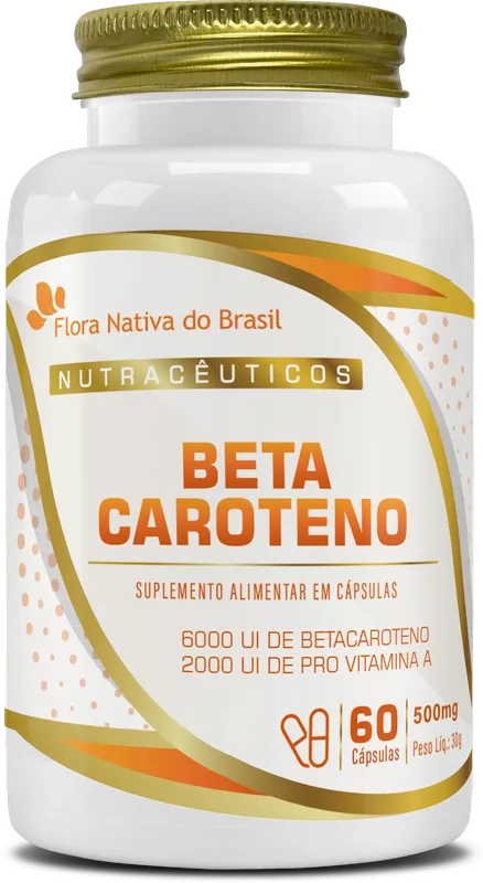 Beta Caroteno (Pro-vitamina A 2000ui) 60caps FNB