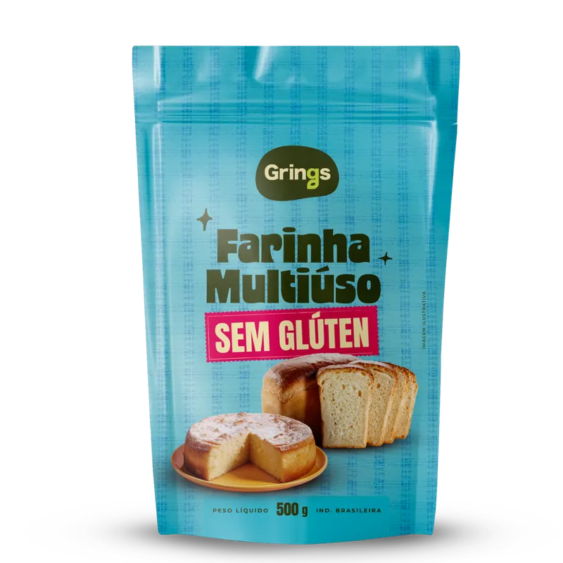 Farinha Multiuso Sem Glúten 500g Grings