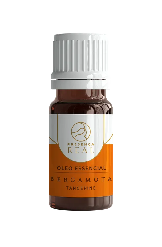 Óleo Essencial 100% Puro de Bergamota 10ml Presença Real