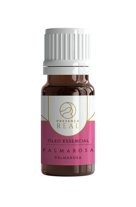 Óleo Essencial 100% Puro de Palmarosa 10ml Presença Real