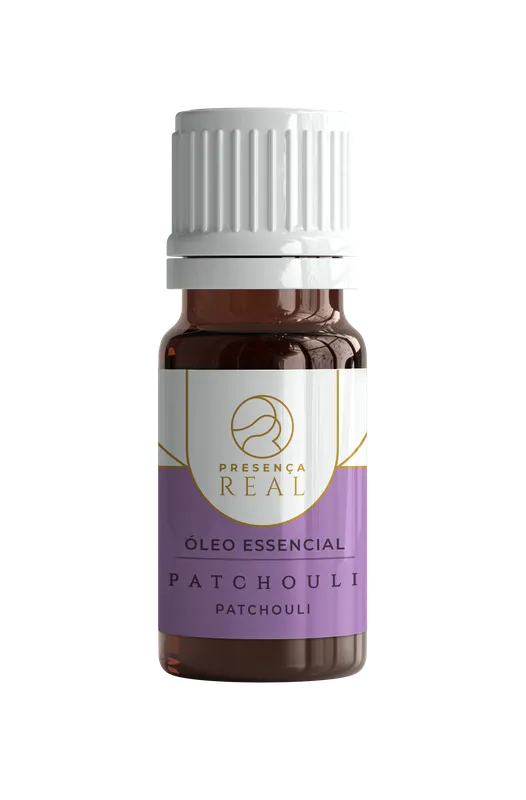 Óleo Essencial 100% Puro de Patchouli 10ml Presença Real
