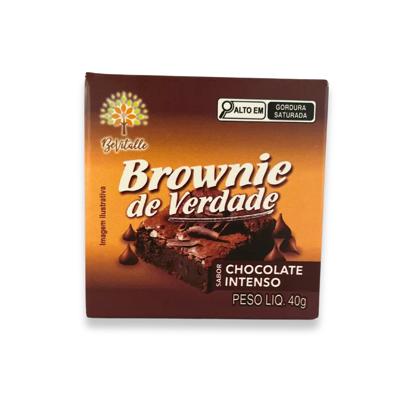 Brownie de Verdade 40g BeVitalle