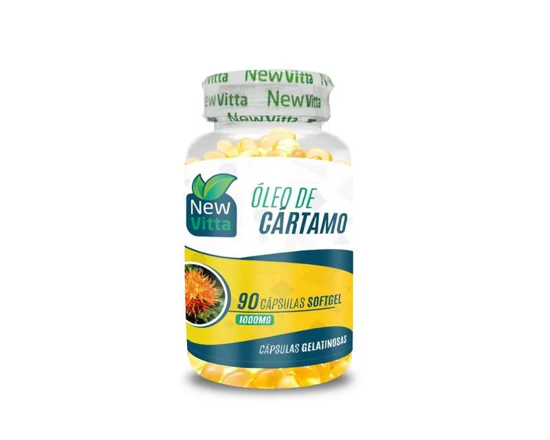 Óleo de Cártamo 1000mg 90caps New Vitta