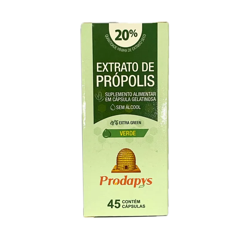 Extrato de Propolis Verde Extra Green 20% 45caps