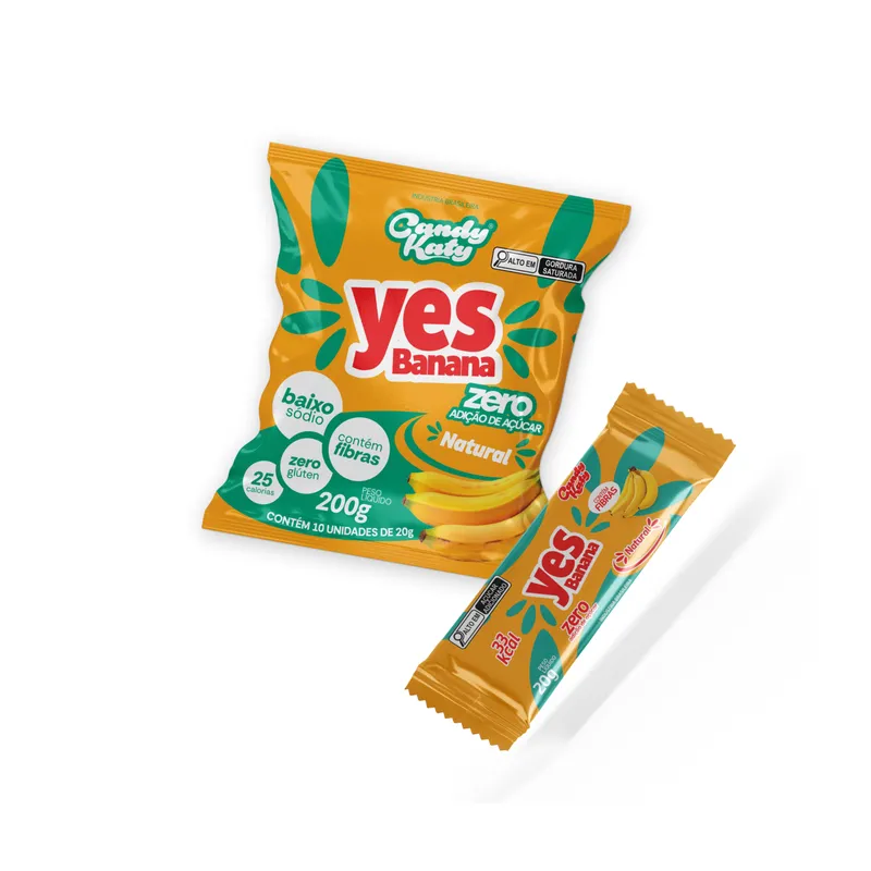 Yes Banana Natural Zero Açúcar 200g Dgd Foods
