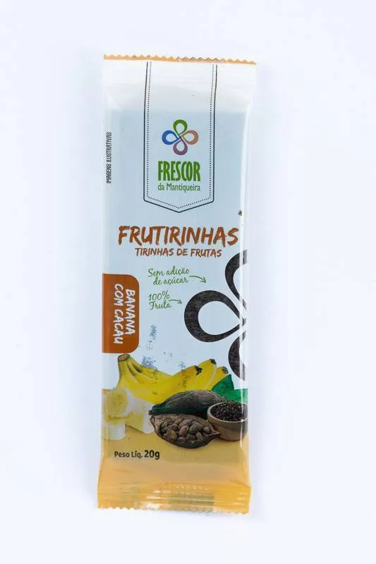 Frutirinha Banana c/ Cacau 20g Frescor da Mantiqueira