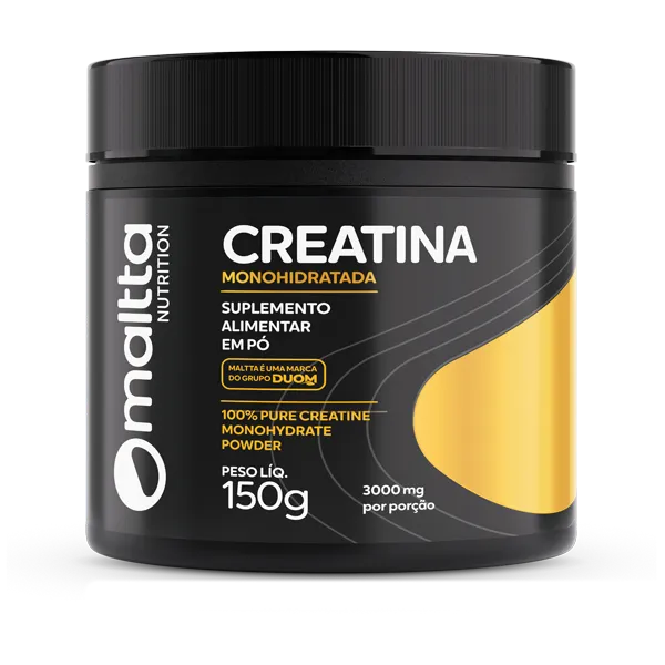 Creatina Monohidratada 100% Pura 150g - 50 porções Maltta