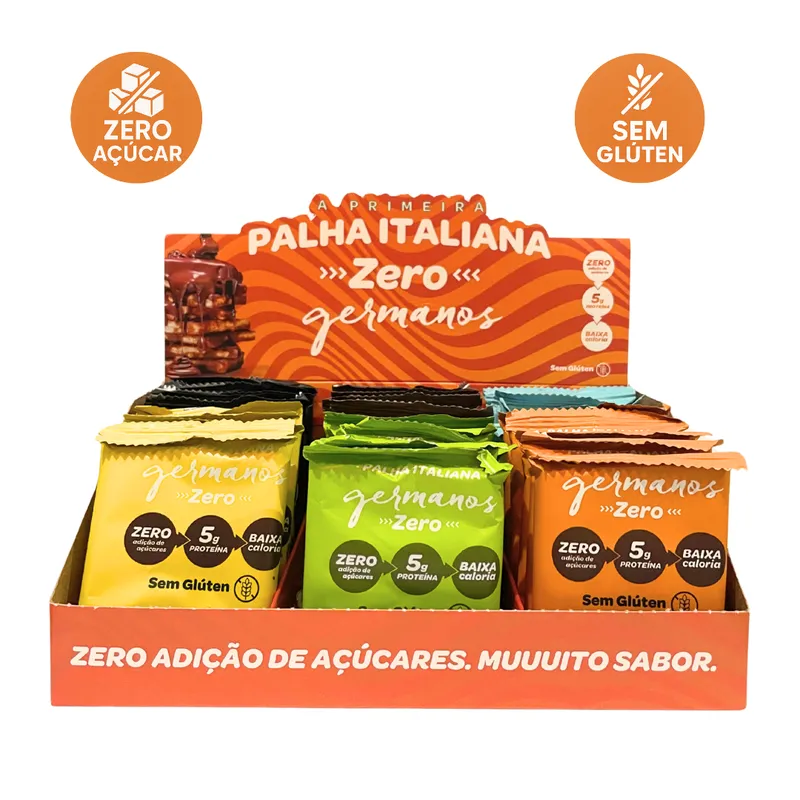 Display Palha Italiana Zero Sortida c/ 30 unidades