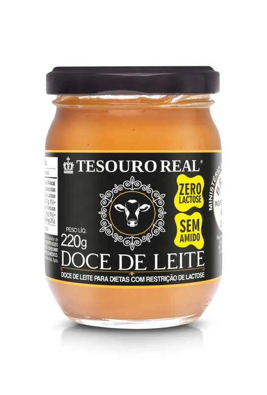Doce de Leite Zero Lactose 220G Tesouro Real
