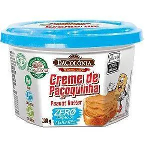 Creme de Paçoquinha zero açúcar200g