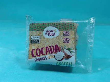 COCADA C/ ABACAXI ZERO 24G SABOR DA ROÇA