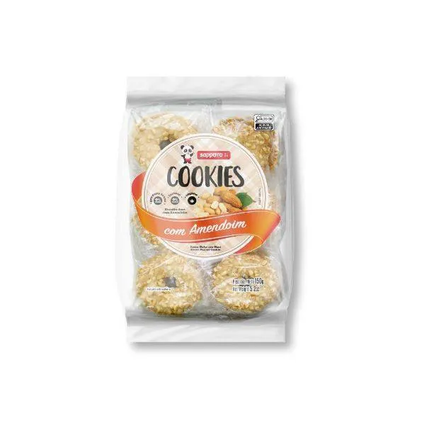 ROSQUINHA COOKIES COM AMENDOIM 150g SAPPORO