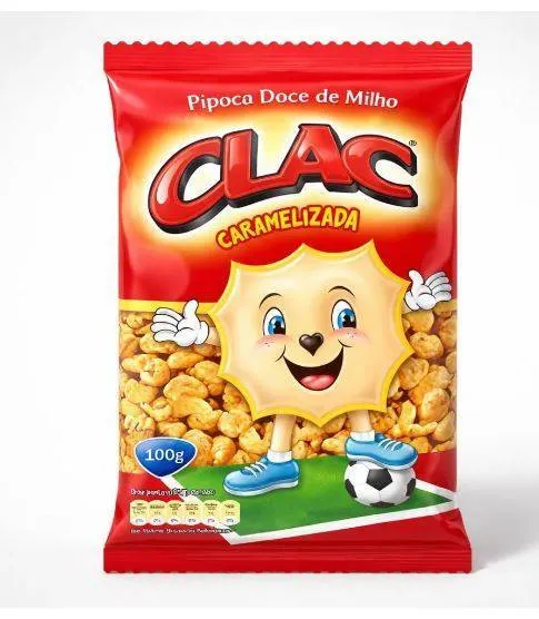 PIPOCA CLAC CARAMELIZADA 100G