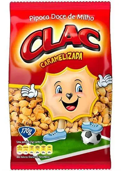 PIPOCA CLAC CARAMELIZADA 170G